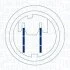 Підйомне пристрій для вікон передн. RIGHT RENAULT MEGANE BERLINA 5P 10/2002 [] MAGNETI MARELLI 350103782000 (фото 2)