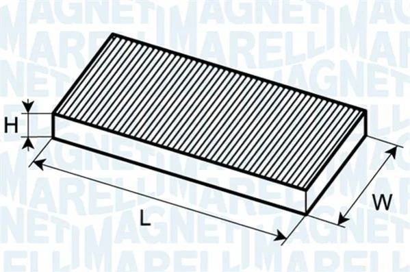 Фільтр салону FORD TRANSIT 2000 -- [] MAGNETI MARELLI 350203061720 (фото 1)