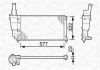 Радіатор FIAT PUNTO 55 1.1/60 1.2/75 1.2 MPI/85 1.2 16V 05/97 -/ [] MAGNETI MARELLI 350213114000 (фото 1)