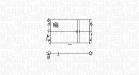 Радиатор MAGNETI MARELLI 350213167900