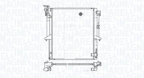 MITSUBISHI Радіатор охолодження двиг. L200 2.5 DI-D 05- MAGNETI MARELLI 350213177300