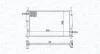 Радіатор двигуна FORD COUGAR (EC) 2,0 16V MONDEO I/ II/ III (BAP, BFP, BNP, B5Y, GBP) 1,6I 16V 1,8I 16V 2,0I 16V MAGNETI MARELLI 350213189300 (фото 1)