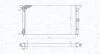 VW радіатор охолодження Sharan,Ford Galaxy,seat Alhambra 1.9TDI/2.0i 95- MAGNETI MARELLI 350213190100 (фото 1)