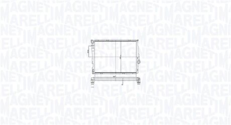 Радіатор, система охолодження двигуна MAGNETI MARELLI 350213211700