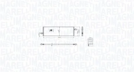 Радіатор MAGNETI MARELLI 350213217100