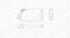 AUDI радіатор опалення 100/200,A6,V8 MAGNETI MARELLI 350218403000 (фото 2)