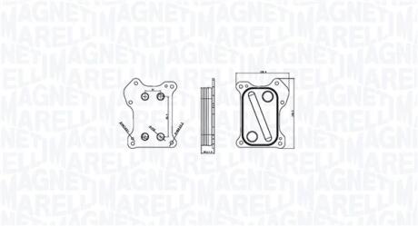 Масляний радіатор MAGNETI MARELLI 350300000800