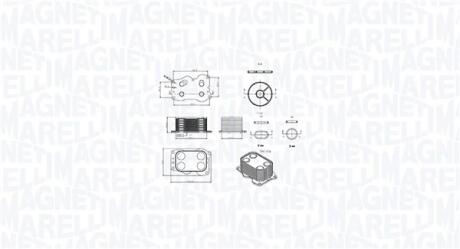 Масляний радіатор MAGNETI MARELLI 350300000900