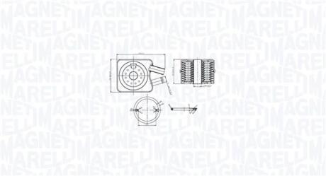 Масляний радіатор MAGNETI MARELLI 350300003200