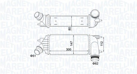 Інтеркулер MAGNETI MARELLI 351319204140