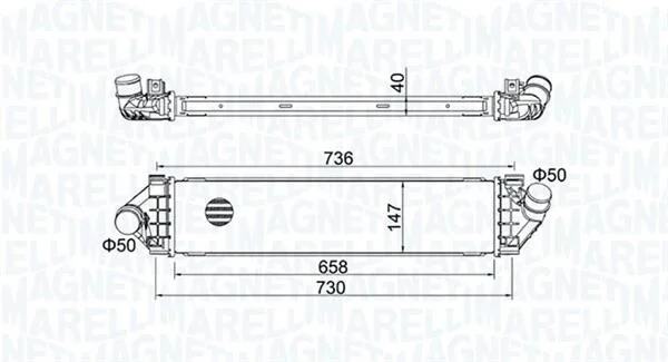 Інтеркулер MAGNETI MARELLI 351319204270 (фото 1)
