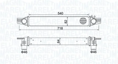 Інтеркулер MAGNETI MARELLI 351319204360