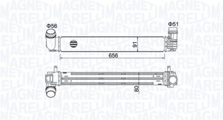 Интеркуллер MAGNETI MARELLI 351319204730