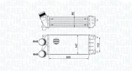 Інтеркулер MAGNETI MARELLI 351319204920