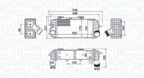 Інтеркулер MAGNETI MARELLI 351319205760