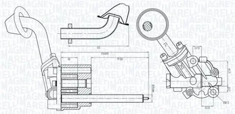 Масляний насос MAGNETI MARELLI 351516000005