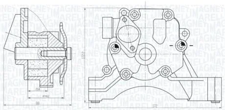 Масляний насос MAGNETI MARELLI 351516000033