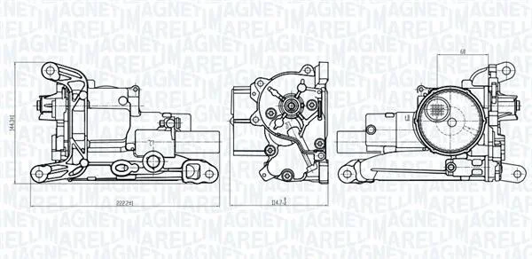 CITROEN Помпа оливи Berlingo 1,6THP/VTi 08- MAGNETI MARELLI 351516000047 (фото 1)