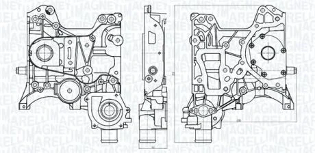 Масляний насос MAGNETI MARELLI 351516000048