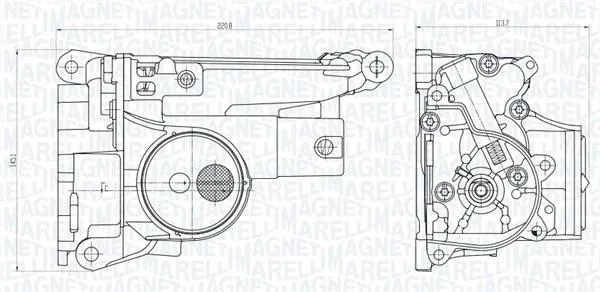 Водяний насос MAGNETI MARELLI 351516000049 (фото 1)
