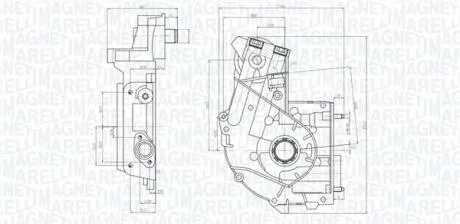 FIAT Оливний насос BRAVA 98-, PANDA 03-, PUNTO 01-, TOYOTA MAGNETI MARELLI 351516000098