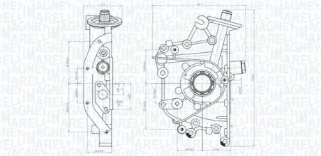 HYUNDAI Оливний насос ACCENT II 00-, ACCENT III 05-, ELANTRA III 00-, GETZ 05-, KIA MAGNETI MARELLI 351516000114