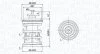 AUDI термостат A1 1.0 16-18, A3 1.4 14-16, Q3 1.4 16-18, VW CADDY IV 1.4 15-, SKODA FABIA III 1.0 TSI 14-, OCTAVIA III Combi 1.0 16- MAGNETI MARELLI 352317005090 (фото 1)