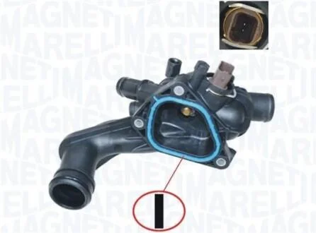 CITROEN термостат C3 1.4,C4,Grand Picasso 1,6 THP,DS3,Mini,Peugeot MAGNETI MARELLI 352317101050