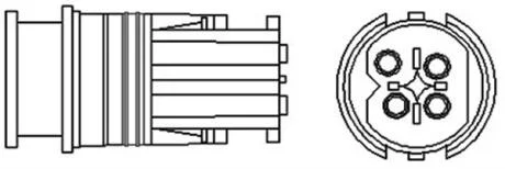 DB Кисневий датчик CL203, W164, W251, R171 MAGNETI MARELLI 466016355025
