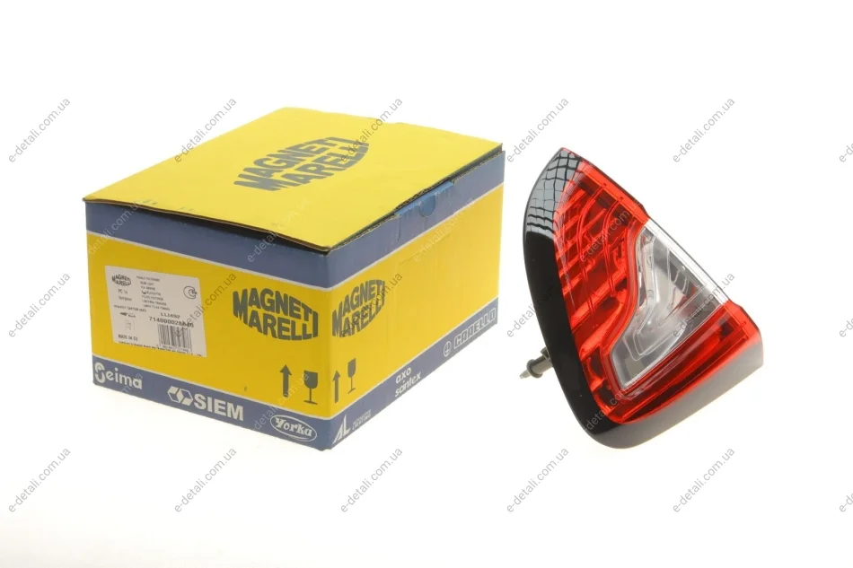 Фонарь задний Renault Captur 13- (L) MAGNETI MARELLI 714000028640 (фото 1)