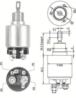 Соленоид стартера MAGNETI MARELLI 940113050323