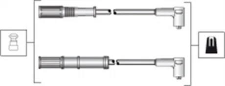 Комплект проводів запалення MAGNETI MARELLI 941318111301