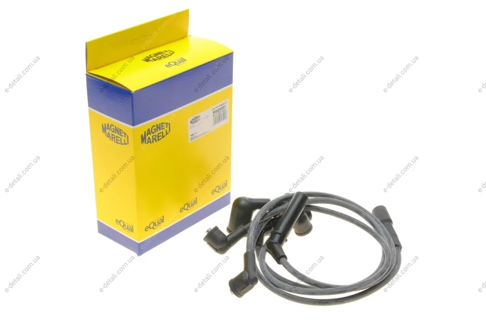 Провід запалювання Daewoo Matiz 0.8 98- (к-кт) (MSQ0001) MAGNETI MARELLI 941319170001 (фото 1)