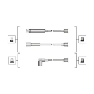 Комплект проводов зажигания (выр-во Magneti Marelli кор.. MSQ0047) MAGNETI MARELLI 941319170047