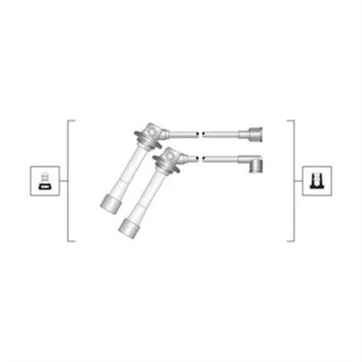 Провода зажигания Mazda 626 1.8/2.0 16V 91-97 (к-кт) (высоковольтные) MAGNETI MARELLI 941319170083