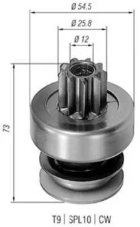 Бендикс (z=9) DB OM615 75-80 MAGNETI MARELLI AMB0085