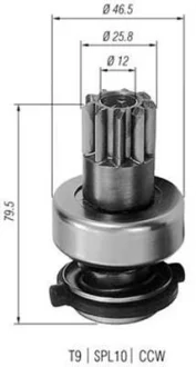 Бендикс (z=9) VW T2 1,6D/1,7D [940113020183] MAGNETI MARELLI AMB0183