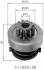 Бендикс (z=11) CITROEN 1,8-2,1D PEUGEOT Jumper 1,9D MAGNETI MARELLI AMB0257 (фото 1)