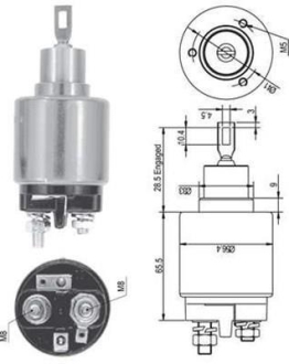 Реле втягувальне FIAT,ALFA ROMEO,VOLVO [940113050127] MAGNETI MARELLI AME0127