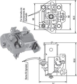 Соленоїд FIAT.CUMMINS - BOSCH [940113050336] MAGNETI MARELLI AME0336