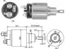 Втягувальне реле стартера VW OPEL SEAT SKODA [940113050435] MAGNETI MARELLI AME0435 (фото 1)