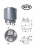 Втягувальне реле RENAULT: CLIO 1.6 KANGOO 1.6 MEGANE 1.6 R9 1.6/ 1.7 R11 R12 1.6 SCENIC 1.6 [940113050546] MAGNETI MARELLI AME0546 (фото 1)