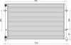 VW радіатор охолодження Audi A3,Caddy III,IV,Golf,Passat,Touran,Skoda Octavia MAGNETI MARELLI BM853 (фото 1)