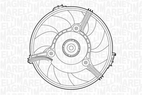 Електровентилятор AUDI [069422263010] MAGNETI MARELLI MTC263AX