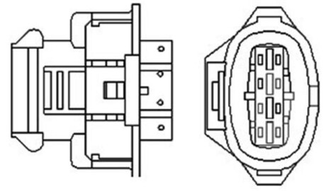 OPEL лямбда-зонд (4 конт.) OPEL Astra G/Corsa C1,4i/Vectra C 1,6i/Zafira 1,6i MAGNETI MARELLI OSM008