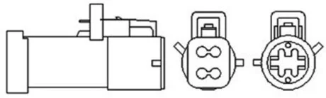 FORD Лямбда-зонд (4 конт.) Escort 1,1-1,6, Mondeo, Scorpio 2,0, Fiesta 1,1-1,6 MAGNETI MARELLI OSM012
