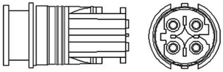 BMW Кисневий датчик 3 (E36), 5 (E39), 7 (E38) MAGNETI MARELLI OSM023 (фото 1)