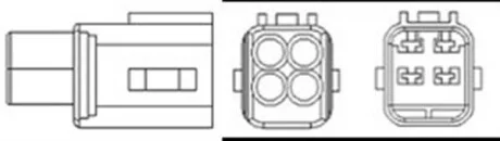 TOYOTA Кисневий датчик MAGNETI MARELLI OSM027