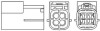 NISSAN лямбда-зонд (4 конт.) Primera 1,6/1,8 02- Almera 1,5/1,8 02-06 Micra 1,0/1,2/1,4 02-05 MAGNETI MARELLI OSM041 (фото 1)
