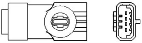 RENAULT лямбда-зонд (4-х конт.) Laguna, Megane, Scenic, Vel Satis. MAGNETI MARELLI OSM052